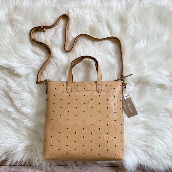 Madewell Handbags - Madewell Perforated Mini Transport Leather Bag